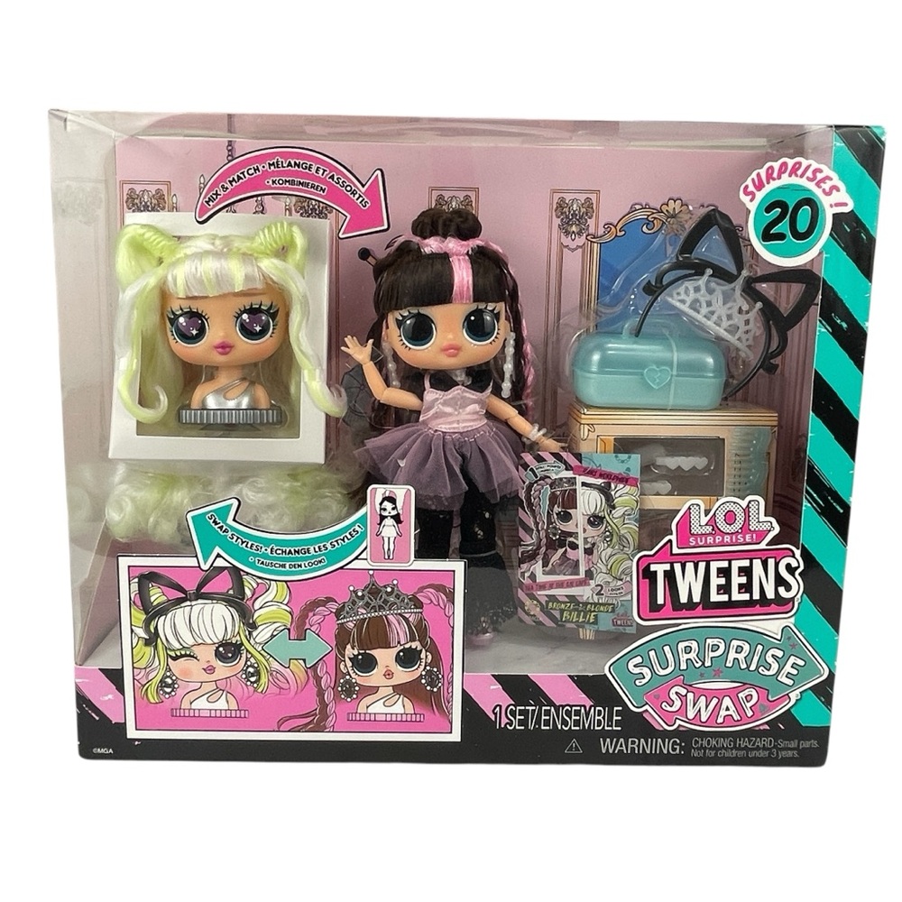 LOL Surprise Tweens Surprise Swap Set Bronze 2 Blonde Billie NEW